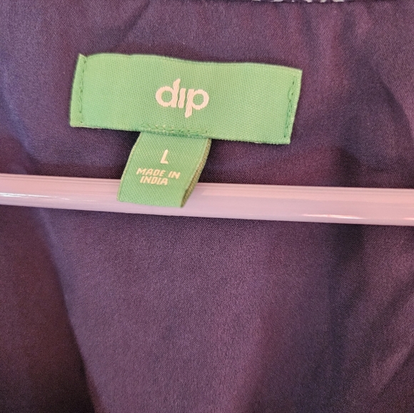 Nwt Floral Boho Maxi Dress Dip Women's L - Picture 7 of 8